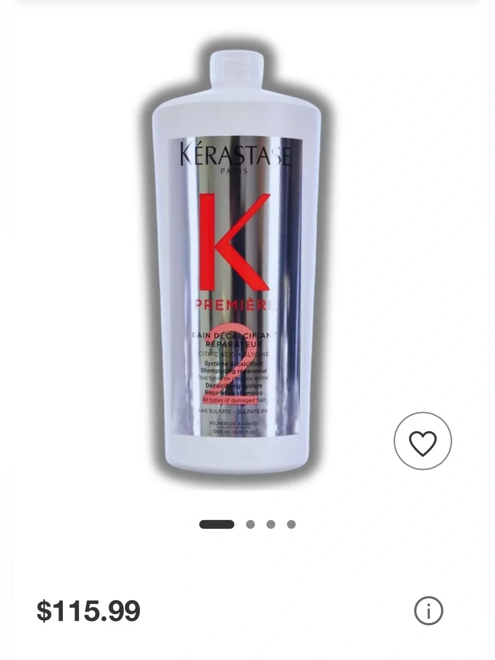 Kerastase professional decalcifying